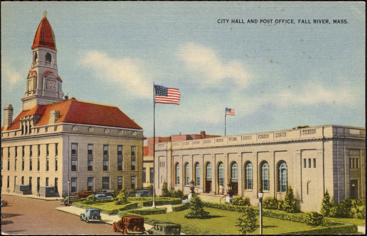 City Hall and Post Office, Fall River, Mass.