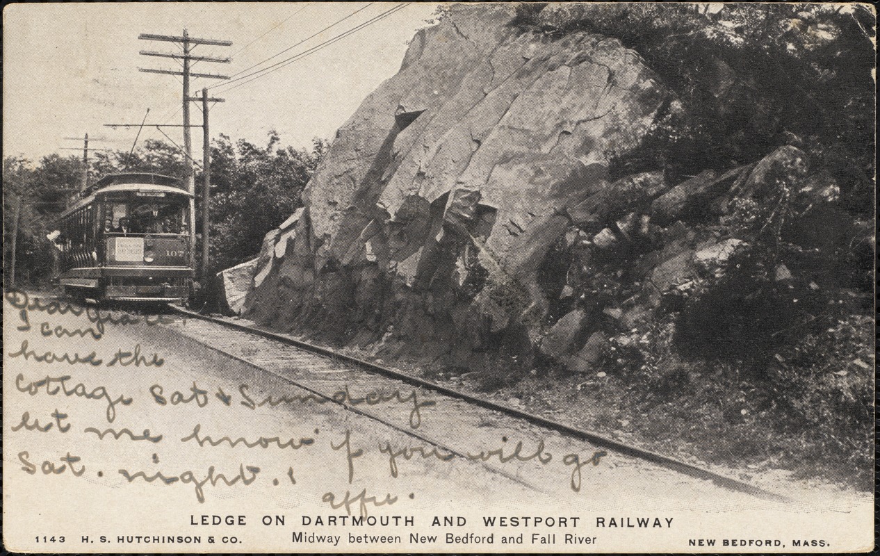 Ledge on Dartmouth and Westport Railway