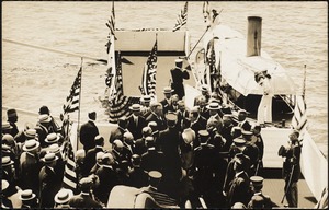 Pres. Taft at Cotton Centennial, 1911 Fall River, Sandy Beach