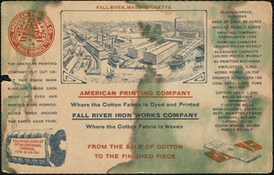 American Printing Co. Fall River, Mass.