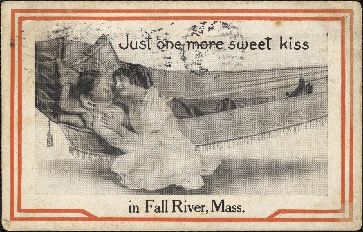 Just one more sweet kiss in Fall River, Mass.