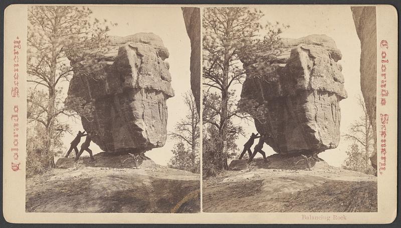 Balancing rock