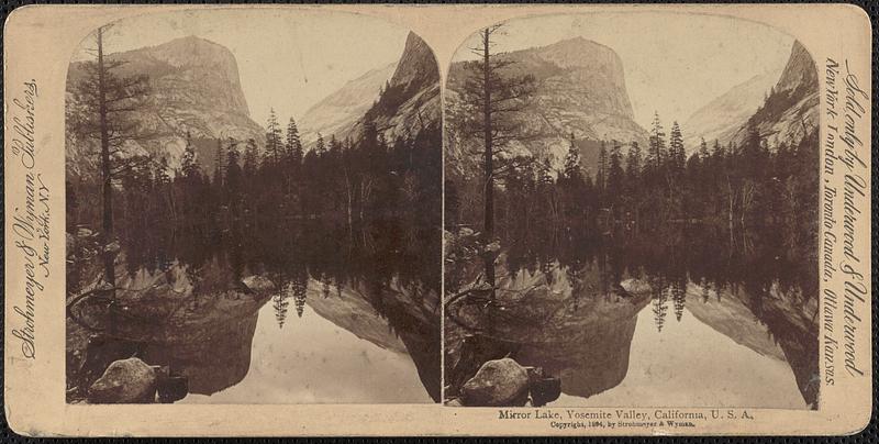 Mirror Lake, Yosemite Valley, California, U.S.A.