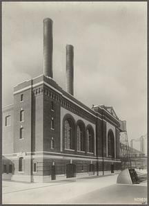 Boston Elevated Railway. Power house