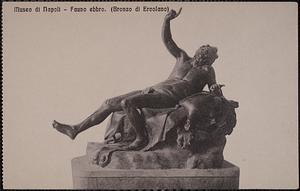 Museo di Napoli - fauno ebbro. (Bronze di Ercolano)