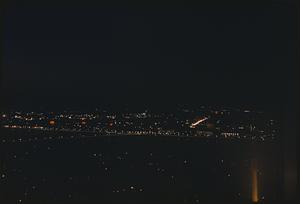 Night scene, Boston from John Hancock