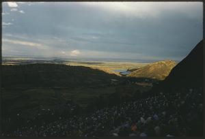 View from Red Rocks Amphitheatre, Colorado