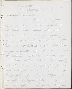 Letter from John D. Long to Zadoc Long and Julia D. Long, September 29, 1865