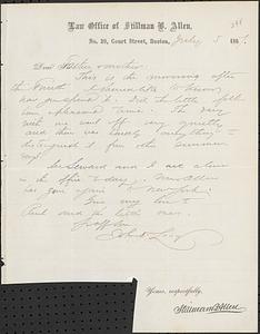 Letter from John D. Long to Zadoc Long and Julia D. Long, July 5, 1867