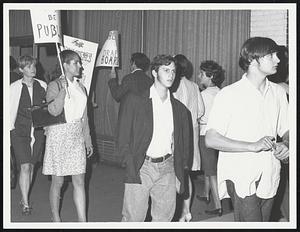 Newton Draft Board Protesters
