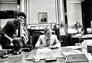 Josh Resnek and Mayor Pressman, Mayor's office