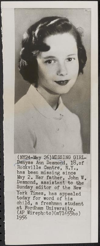 Missing girl