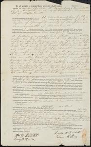 Deed, Chandler Turnbull & Jason Collins to Sylvester Taylor, March 15, 1836