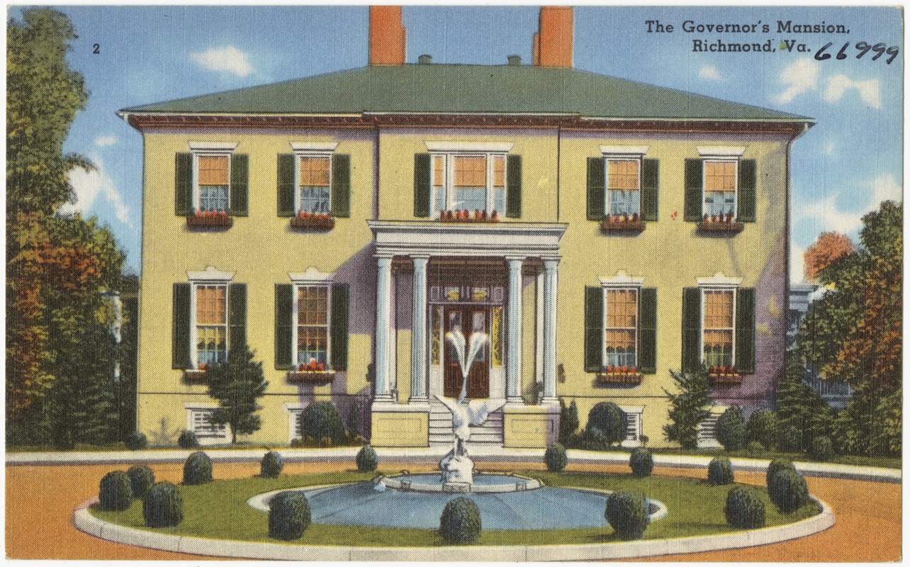 The Governor's Mansion, Richmond, VA.
