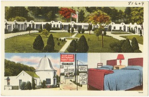 Silver Gable Tourist Court and Restaurant, 1/2 mile west of Roanoke, Virginia on U.S. 11