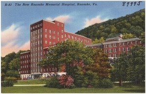 The new Roanoke Memorial Hospital, Roanoke, Va.
