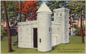 The Castle at Children's Zoo on Mill Mountain, Roanoke, Va.