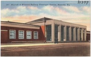 Norfolk & Western Railway Passenger Station, Roanoke, Va.