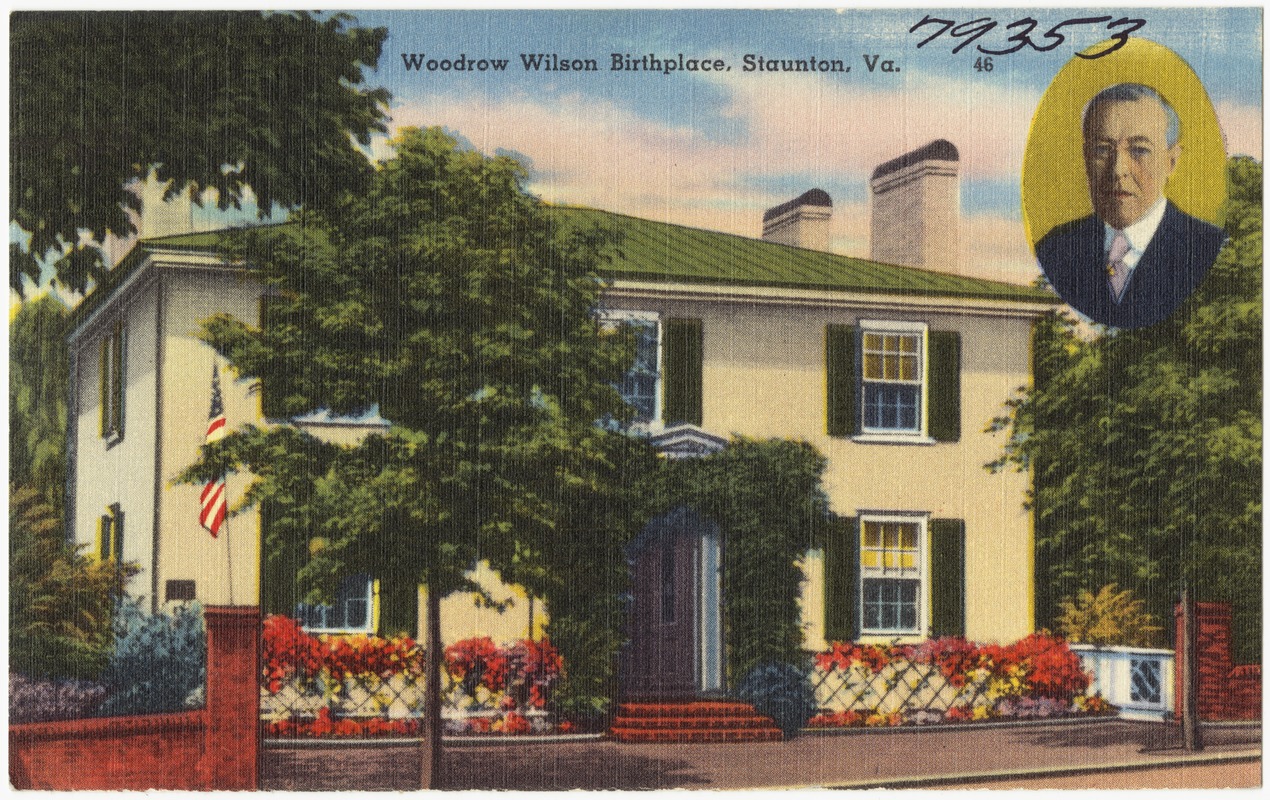 Woodrow Wilson birthplace, Staunton, Va.