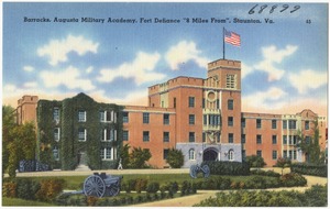 Barracks, Augusta Military Academy, Fort Defiance "8 miles from," Staunton, Va.