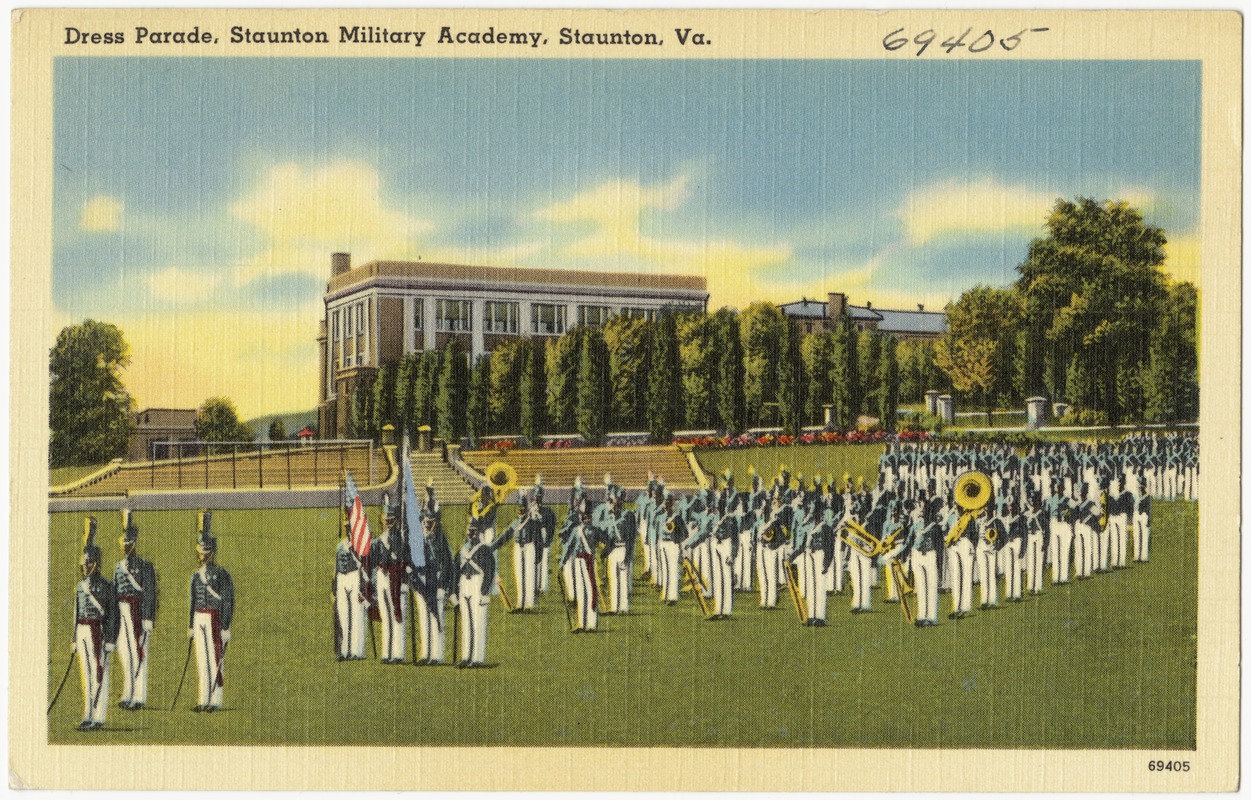 Dress Parade, Staunton Military Academy, Staunton, Va. Digital