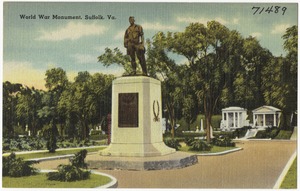 World War Monument, Suffolk, Va.