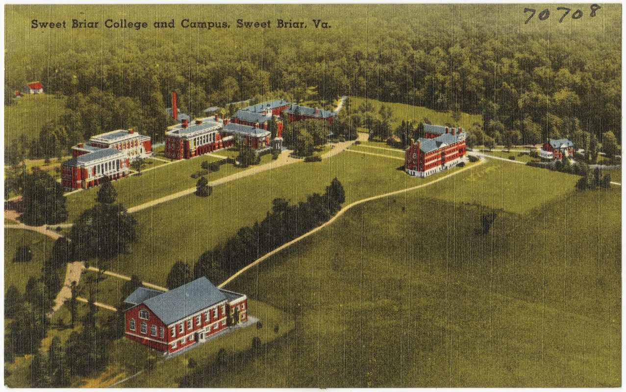 Sweet Briar College and campus, Sweet Briar, Va.