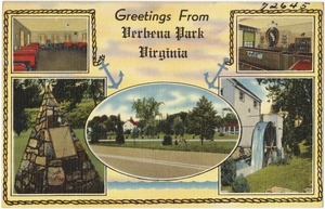 Greetings from Verbena Park, Virginia