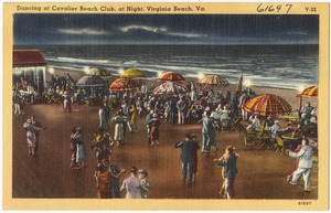 Dancing at Cavalier Beach Club, at night, Virginia Beach, Va.