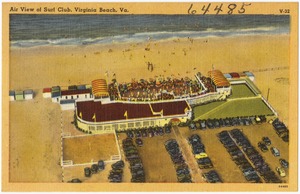 Air view of Surf Club, Virginia Beach, Va.