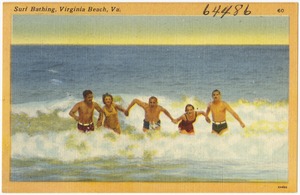 Surf bathing, Virginia Beach, Va.