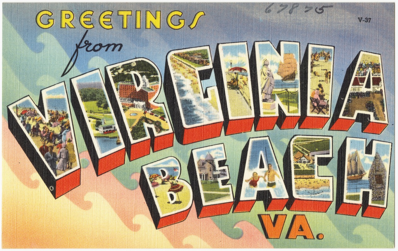 Greetings from Virginia Beach, VA.