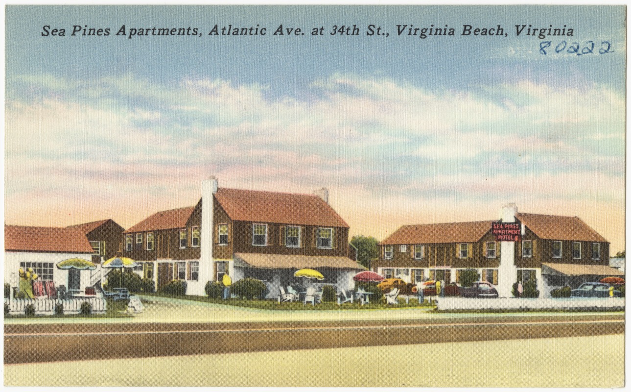 Sea Pines Apartments, Atlantic Ave. at 34th St., Virginia Beach, Virginia
