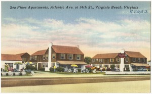 Sea Pines Apartments, Atlantic Ave. at 34th St., Virginia Beach, Virginia