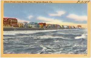 Shore front from Ocean Pier, Virginia Beach, Va.