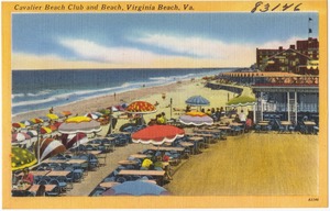 Cavalier Beach Club and beach, Virginia Beach, Va.