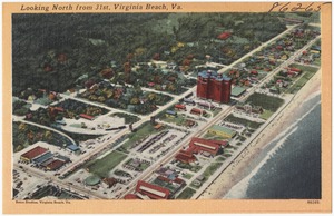 Looking north from 31st, Virginia Beach, Va.