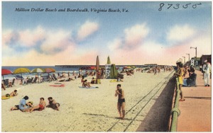Million dollar beach and boardwalk, Virginia Beach, Va.