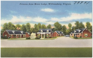 Princess Anne Motor Lodge, Williamsburg, Virginia