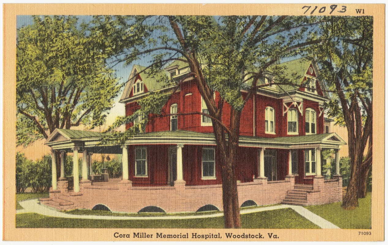 Cora Miller Memorial Hospital, Woodstock, Va.