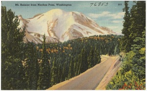 Mt. Rainier from Naches Pass, Washington