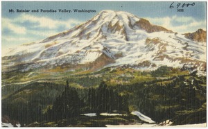 Mt. Rainier and Paradise Valley, Washington