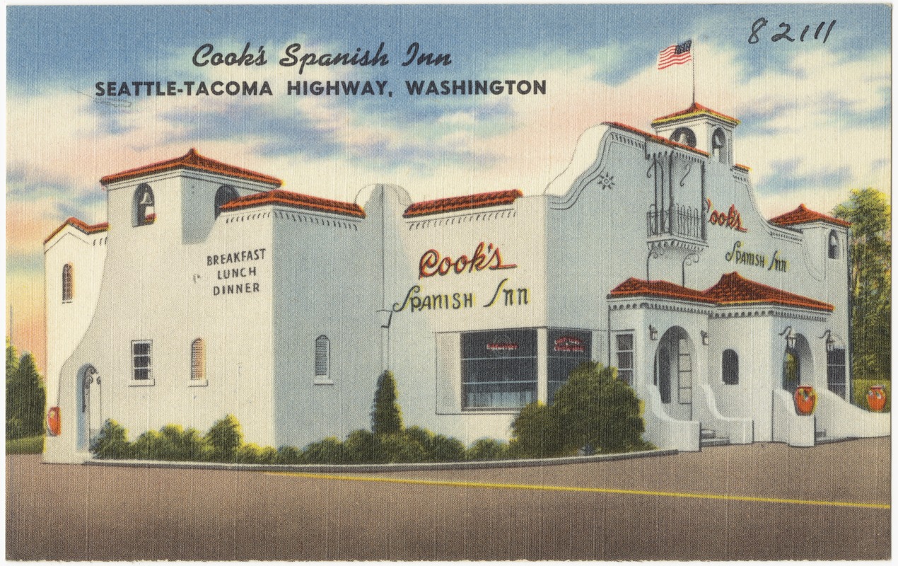 Cook's Spanish Inn, Seattle-Tacoma Highway, Washington
