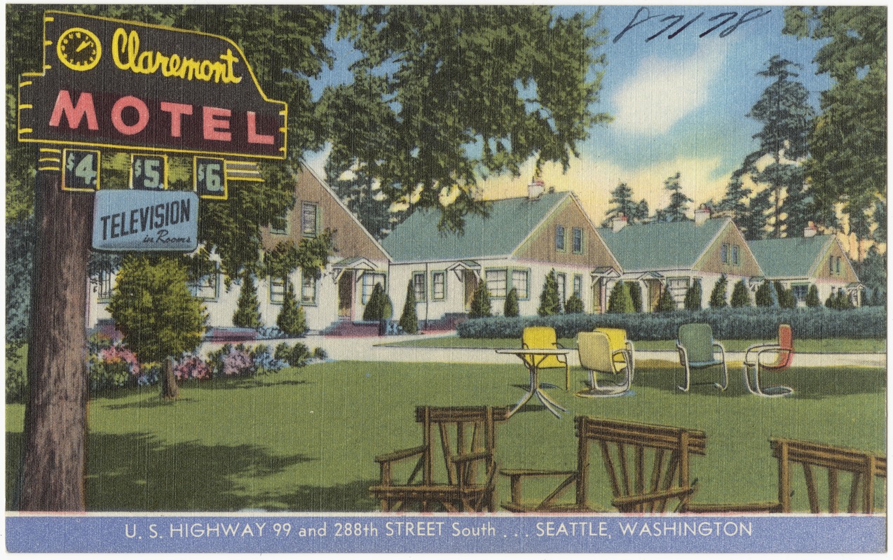Claremont Motel, U.S. Highway 99 and 288th Street South... Seattle, Washington