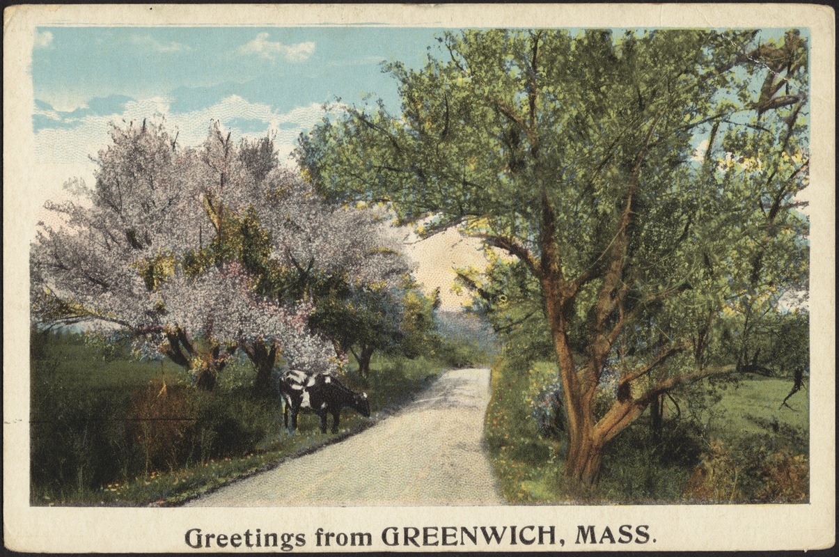 Greetings from Greenwich, Mass.