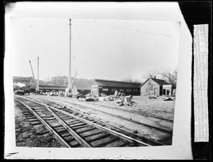 Granite Railway, sheds and office