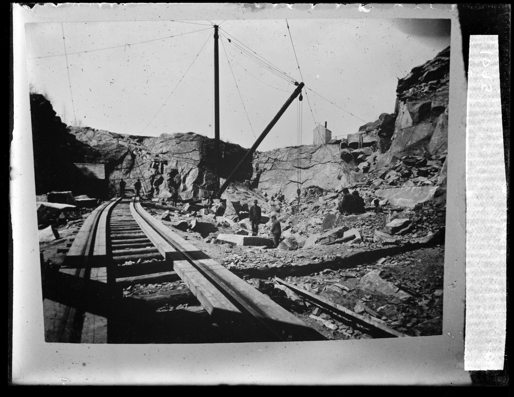 Granite railway westerly quarry Digital Commonwealth