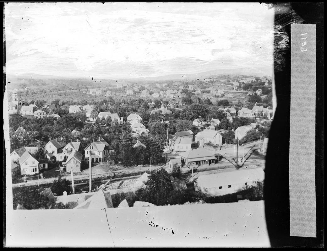 View of West Quincy from Swingle's Quarry Digital Commonwealth
