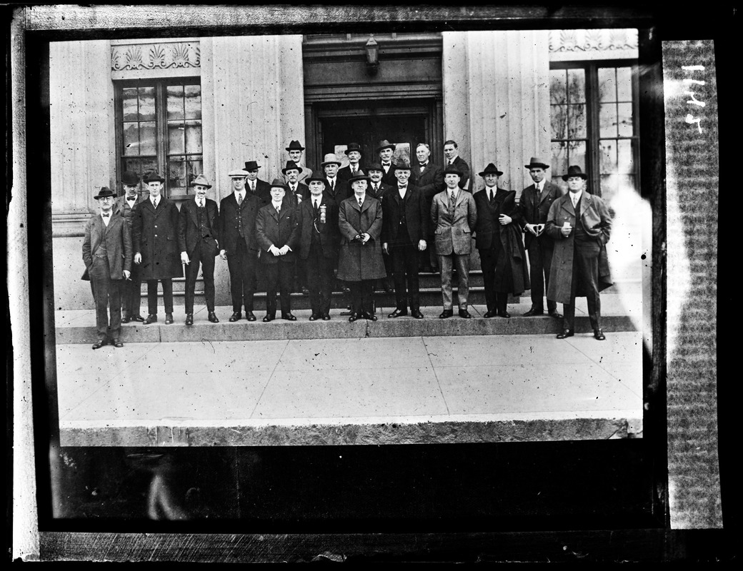 Mayor Bradford and Walter Scott at City Hall