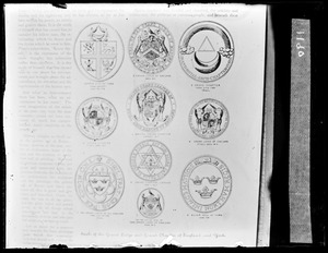 Seals of Mass Grand Lodge